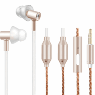 Säteilyä vähentävät Air Tube -kuulokkeet – Gold XL